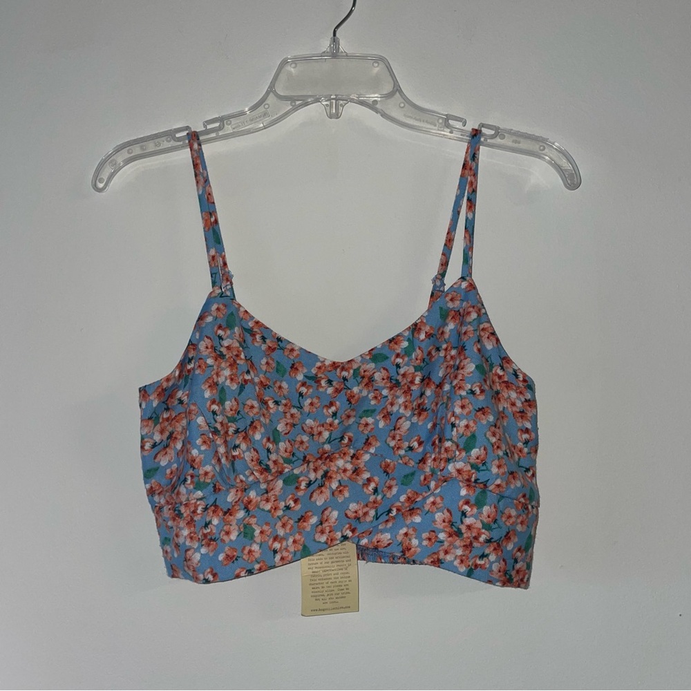 BOG Collective Floral Smocked Top